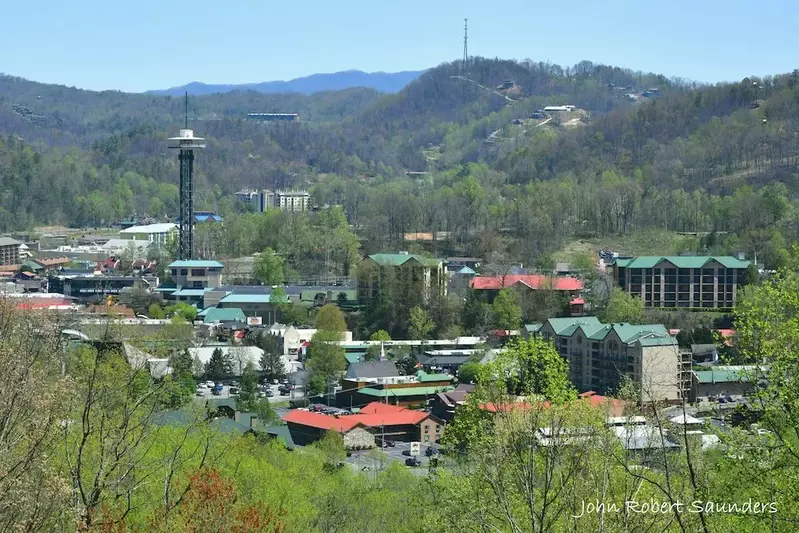 Gatlinburg aerial view