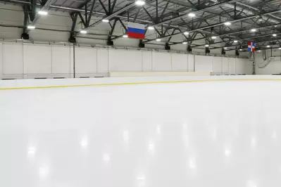 empty ice rink