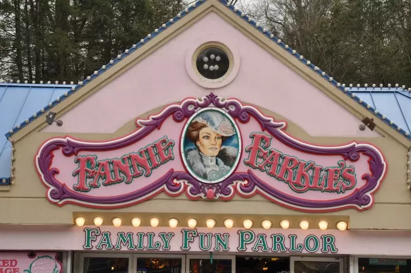 fannie farkle's sign