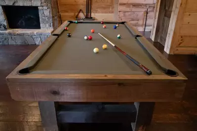 cabin pool table