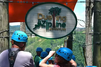 Dueling Zipline Adventure at Anakeesta