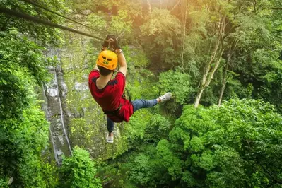 ziplining in the smoky mountains