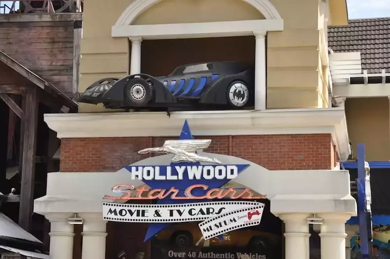 The Hollywood Star Cars Museum in Gatlinburg.