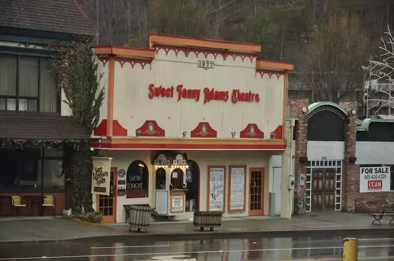 The Sweet Fanny Adams Theatre in Gatlinburg.