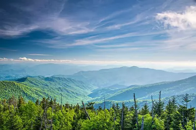 smoky mountains background