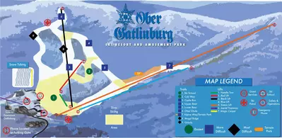 ober gatlinburg slope trail map