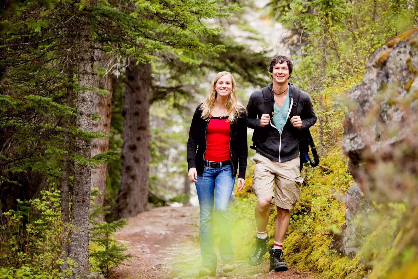 couple hiking